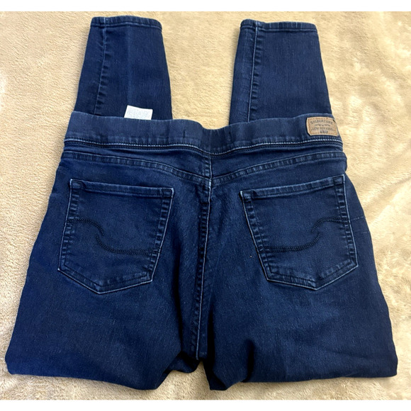 Signature by Levi Strauss Womens Totally Shaping Pull-on Skinny Jeans Size 32/28 - Picture 4 of 8